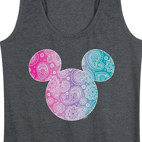 Disney Mickey & Friends - Paisley Mickey - Women's Racerback Tank Top in Saudi Arabia