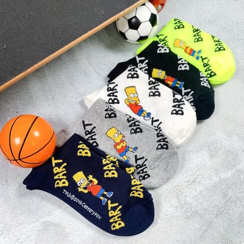 Simpsons Socks Mens and Womens Socks التي تضم BART ومجموعة Simpsons in Saudi Arabia