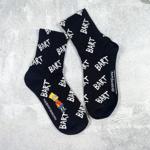 Simpsons Socks Mens and Womens Socks التي تضم BART ومجموعة Simpsons in Saudi Arabia