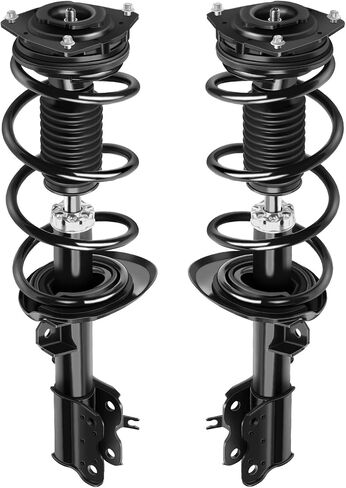 Front Complete Struts & Coil Spring Assembly Compatible for Nissan for Rogue 2012-2013 for Nissan for Rogue Select 2014-2015, Set of 2 Shocks & Struts Replace 272898 272609 in Saudi Arabia