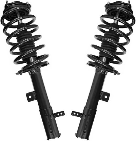 Detroit Axle - 4WD 6pc Suspension Kit for Jeep 2011-2016 Patriot 4 Front Rear Struts with Coil Spring 2 Front Sway Bar End Links 2012 2013 2014 2015 Replacement in Saudi Arabia
