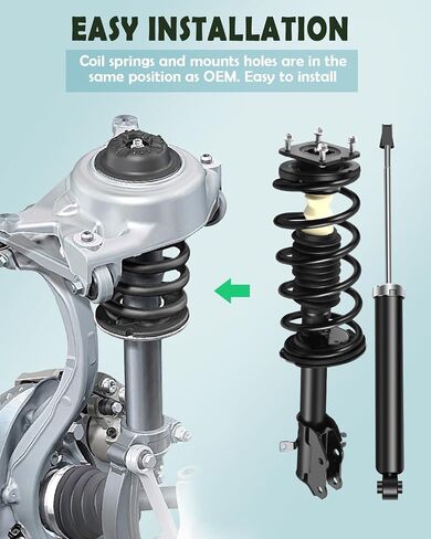 SCITOO 4Pcs Struts and Shocks Complete Assembly for Mazda CX-7 172494 Shock Absorber in Saudi Arabia