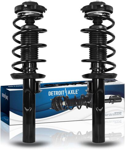 Detroit Axle - 2 Struts Front For Volkswagen Beetle Jetta EOS Golf Paul in Saudi Arabia