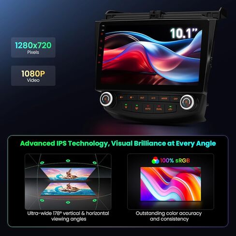 Xtrons Android 14 Car Stereo for Honda Accord 7th 2003 2004 2005 2006 ، in Kuwait