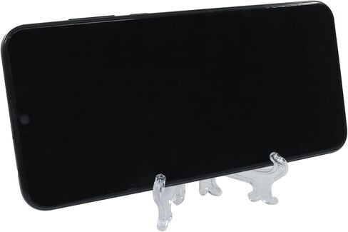 Murtenze 24 Pack Plusy Easel Plate ، Display Display حامل إطار الصورة ، الحامل الصغير لحفلات الزفاف/الديكور المنزلي (3 بوصات ، أسود) in Kuwait