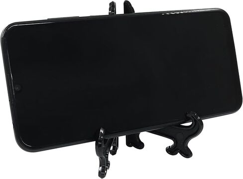 Murtenze 24 Pack Plusy Easel Plate ، Display Display حامل إطار الصورة ، الحامل الصغير لحفلات الزفاف/الديكور المنزلي (3 بوصات ، أسود) in Kuwait
