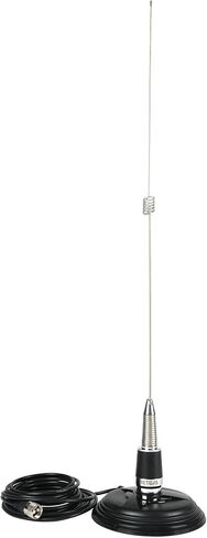 Retevis GMRS Antenna, NMO Antenna, GMRS Mobile Antenna, 32IN 462-467Mhz Whip Antenna, Spring Base, for Retevis RT97 RA86, Compatible with Midland MXT575 MXT275 Motorola Cobra Icom GMRS Radio(1 Pack) in Saudi Arabia
