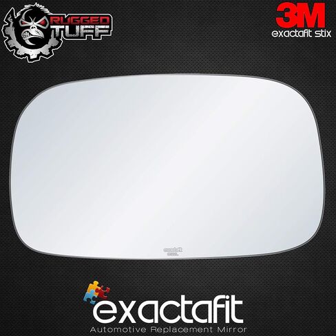 exactafit 8122L Driver Side Mirror Glass Replacement Repair Compatible With 1997 1998 1999 2000 2001 Lexus ES300 in Saudi Arabia