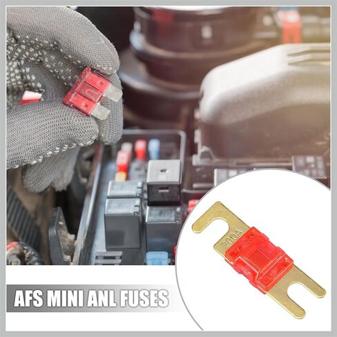 5pcs 200A AFS Mini ANL Fuses Replacement for Car Truck Motorcycle Boat Audio CDs Replacement Car Parts in Saudi Arabia