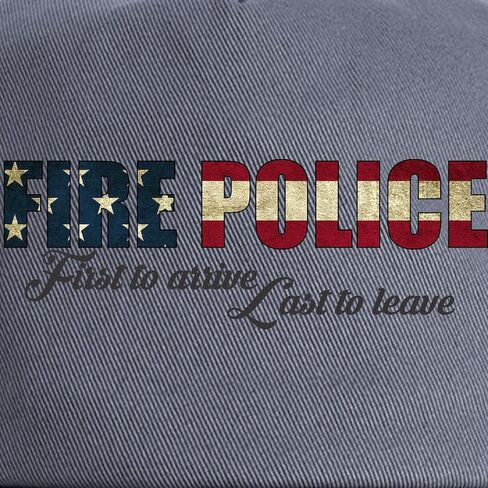 CafePress Fire Police Flag Adjustable Baseball Cap in Saudi Arabia