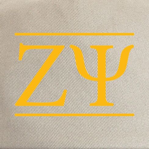 CafePress Zeta Psi Yellow Letters Adjustable Baseball Cap in Saudi Arabia