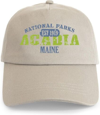 CafePress Acadia National Park Maine Cap Adjustable Baseball Cap in Saudi Arabia