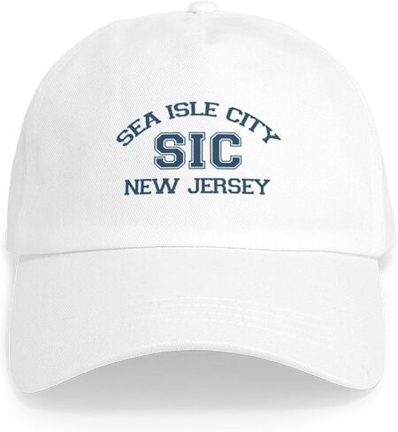 CafePress Sea Isle City NJ Varsity Design Cap Adjustable Baseball Cap in Saudi Arabia