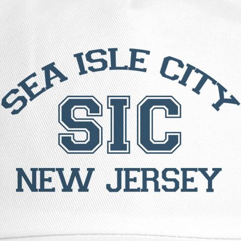 CafePress Sea Isle City NJ Varsity Design Cap Adjustable Baseball Cap in Saudi Arabia