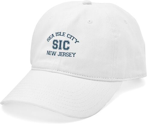 CafePress Sea Isle City NJ Varsity Design Cap Adjustable Baseball Cap in Saudi Arabia