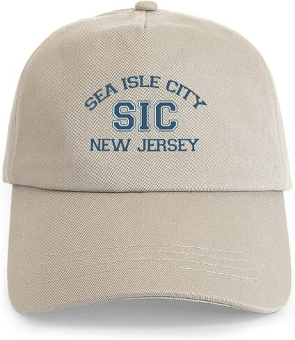 CafePress Sea Isle City NJ Varsity Design Cap Adjustable Baseball Cap in Saudi Arabia