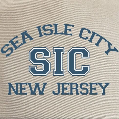CafePress Sea Isle City NJ Varsity Design Cap Adjustable Baseball Cap in Saudi Arabia