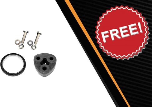 Northeastern Exhaust | Stainless Steel Exhaust Tail Pipe Compatible for 4Runner 1996-2002 3.4L | Free Gasket, Hanger and Bolts & Nuts Included | Automotive Replacement Part in Saudi Arabia