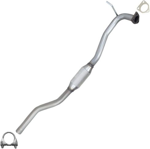 Northeastern Exhaust | Stainless Steel - Direct Fit Exhaust Resonator Pipe Compatible for Mitsubishi Outlander Sport 2016-2021 2.0L FWD - Includes Clamp in Saudi Arabia