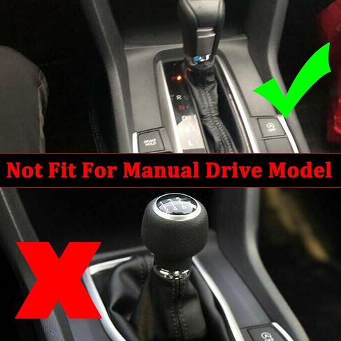 غطاء إطار لوحة التحول التقنية Xotic Trans Trim Trim Trim Carbon Fiber ، متوافق مع Honda Civic 10th Gen 2016 2017 2018 2019 2020 2021 (ناقل حركة أوتوماتيكي فقط) in Saudi Arabia