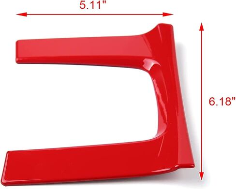 غطاء إطار لوحة التحول التقنية Xotic Trans Trim Trim Trim Carbon Fiber ، متوافق مع Honda Civic 10th Gen 2016 2017 2018 2019 2020 2021 (ناقل حركة أوتوماتيكي فقط) in Saudi Arabia