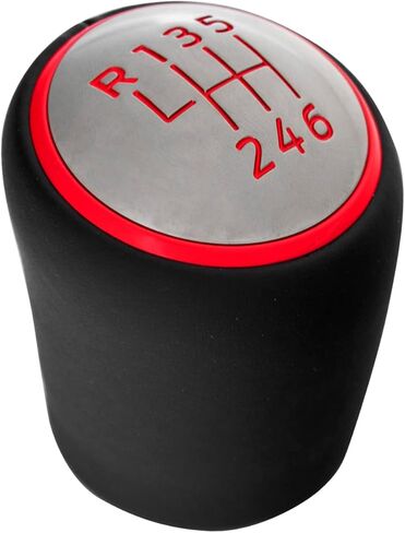 Blue Oval Industries OEM FR3Z-7213-C Red 6 Speed Shift Knob for 2016-2020 Ford Mustang Shelby GT350 in Saudi Arabia