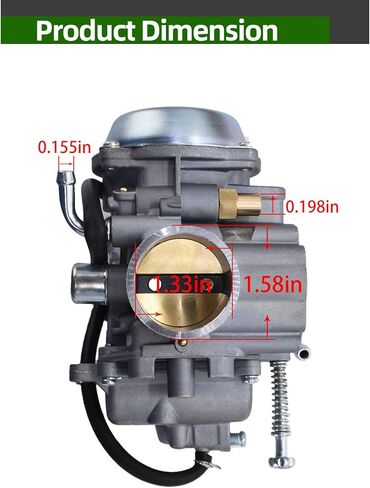 Marddpair Carb Carbretor بديل لعام 2003-2013 Polaris Trail Boss 330 Magnum 330 2003-2006 in Saudi Arabia