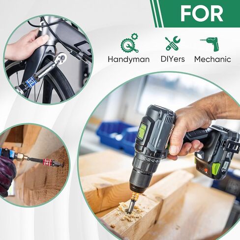 مجموعة محول محول مقبس 3PCS - 1/4 "، 3/8" ، 1/2 "محولات مقبس الحفر مع بت سائق التمديد وحاملها ، محولات حفر المقبس متوافقة مع تدريبات الطاقة وجع عزم الدوران العالي in Kuwait