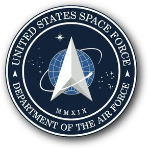 Zirni American Official Round US Space Force Logo Vinyl Sticker Bumper Art Decal in Saudi Arabia