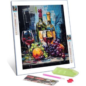 Fire Phoenix Diamond Painting DIY 5D, Numbering Kit, Animal/Wildlife Crystal Rhinestone Diamond Paintwork Mythical Creature Pictures Burning Mountain Artwork Home Decor Adults Gift(12''Wx 16''H) in Kuwait