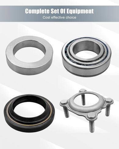 Rear Axle Bearing and Seal Kit Fit for Jeep Wrangler JK/JKU 2007-2017 Axle Shaft Seal Retainer Replace 68008523AA in Saudi Arabia