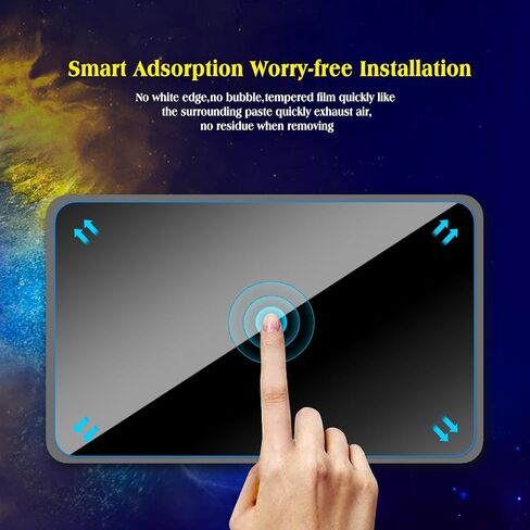 2pcs 2025 Tahoe Suburban Tempered Glass Screen Protector Accessories 2025 Tahoe Suburban Dash 11'' & 17.7" Nav. Screen Protector 2025 Tahoe z71 Suburban in Kuwait