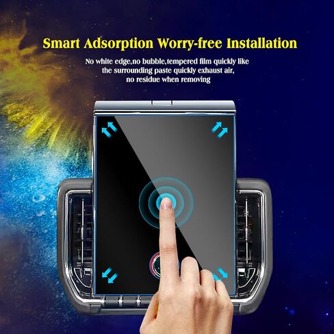 2pcs 2025 Tahoe Suburban Tempered Glass Screen Protector Accessories 2025 Tahoe Suburban Dash 11'' & 17.7" Nav. Screen Protector 2025 Tahoe z71 Suburban in Kuwait