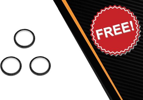 Northeastern Exhaust | Stainless Steel Front Flex Y-Pipe Compatible for 2003-2006 Acura MDX 3.5L | Free Gaskets Included | Automotive Replacement Part in Saudi Arabia