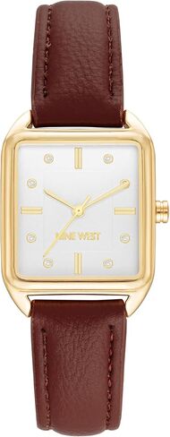 Nine West Women's Glitter Accented Dial Strap Watch in Saudi Arabia