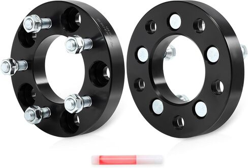 ECCPP 2PCS change bolt pattern from 5x5 to 5x4.5 Wheel Adapters Conversion Lug Centric 1" inch for jeep Commander 2006-2010 for jeep Grand Cherokee 1999-2010-NOT FIT Stock Rims in Saudi Arabia