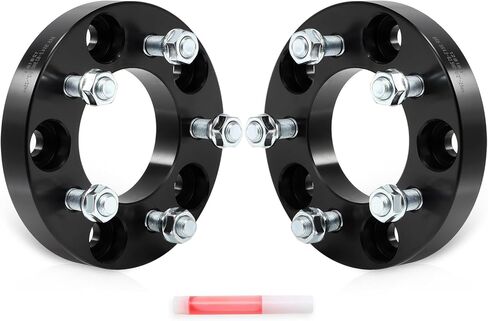 ECCPP 2PCS change bolt pattern from 5x5 to 5x4.5 Wheel Adapters Conversion Lug Centric 1" inch for jeep Commander 2006-2010 for jeep Grand Cherokee 1999-2010-NOT FIT Stock Rims in Saudi Arabia