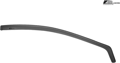 Repalcement for 2006-2011 Honda Civic Coupe Models | EOS Visors JDM in-Channel Style Smoke Tinted Side Vents Window Deflectors Rain Guard DWV-V11 in Saudi Arabia