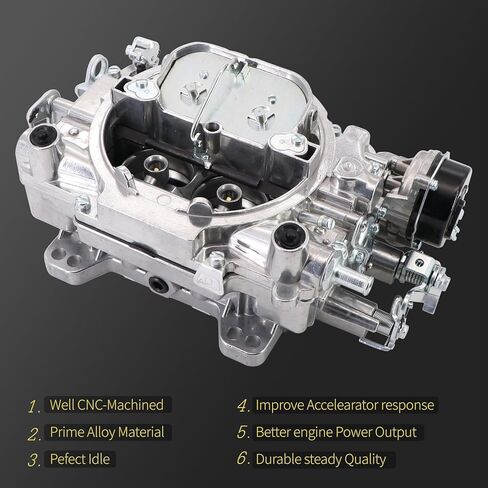 Dokili 1403 استبدال المكربن لـ 500CFM 4 برميل مربع Bore Valve Secondary Electric Coker مع CH.EVY CH.EVROLET CADILL.AC BUIC.K in Saudi Arabia