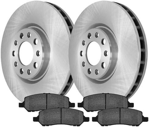 Rear Ceramic Brake Pad and Rotor Kit - Compatible with 2013-2016 Dodge Dart in Saudi Arabia