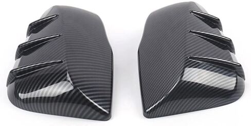 Car Accessories Door Rear View Mirror Cover Trim Fit For Toyota Highlander 2020 2021 2022 2023 2PCS(Gloss Black Style) in Saudi Arabia