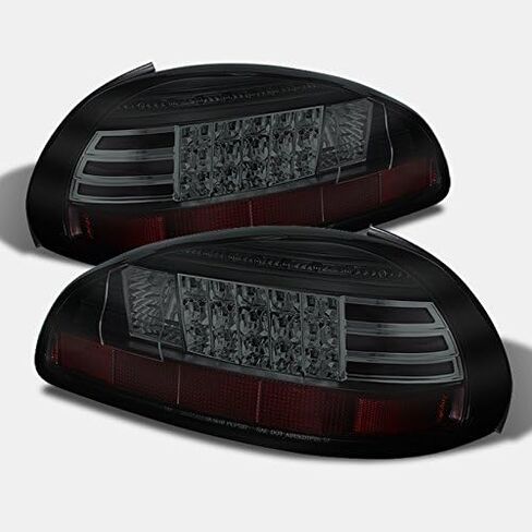 AKKON - For 97-03 Pontiac Grand Prix Black Bezel Rear LED Tail Lights Brake Lamps Replacement Pair Left + Right in Saudi Arabia