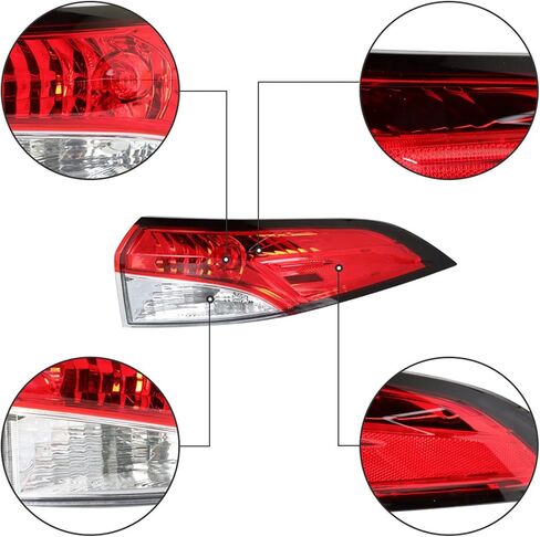 munirater 1-Pack Right Outer Rear Tail Light Brake Lamp Replacement for Corolla 2020 2021 Passenger Side in Saudi Arabia