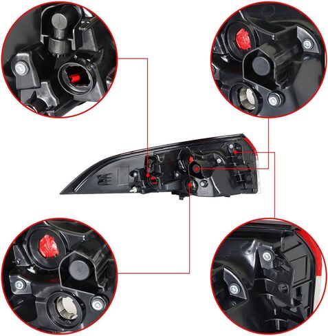 munirater 1-Pack Right Outer Rear Tail Light Brake Lamp Replacement for Corolla 2020 2021 Passenger Side in Saudi Arabia
