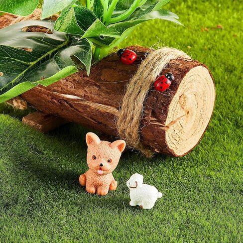 Skylety 100 Pieces Mini Rabbit Carrot Figurines Easter Bunny Carrot Figures Resin Duck Miniatures Figurines Tiny Resin Animal Figurine Micro Landscape Dollhouse Ornament for DIY Easter Bunny Garden in Saudi Arabia