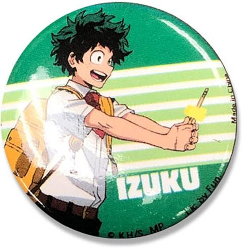 Great Eastern Entertainment My Hero Academia - Izuku Button 1.25" in Saudi Arabia