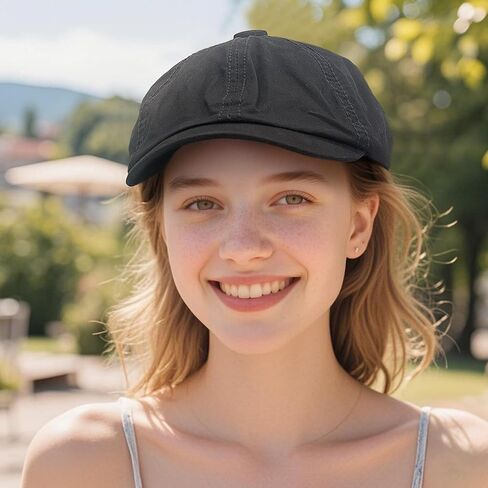 Croogo الكلاسيكية موزع الصحف قبعات للرجال الصيف قبعة جولف خمر قبعة مسطحة اللبلاب سائقة أجرة القيادة قبعة الصيد 8 لوحة بيكر بوي القبعات in Kuwait