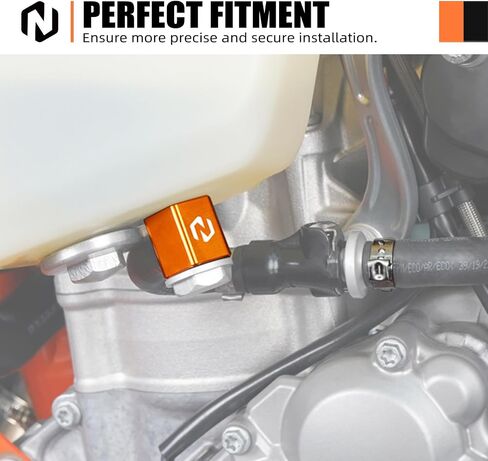تجهيزات موصل خط الوقود الأسود متوافق مع KTM 150XCW 250EXC 300EXC 250XC 300XC 2020-2022 250XCW 250EXC 300XCW 300EXC 2023 CNC Aluminium See Pitment in Saudi Arabia