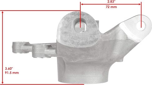 Caltric Front Wheel Axle Knuckle kit Compatible with Can-Am Renegade 1000 1000R 2013-2023 / Renegade 850 EFI 2016-2022 / Outlander 500 650 800R 850 2013-2024 Left and Right in Saudi Arabia