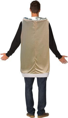Rasta Imposta Naturdays Can Beer Costume, Adult One Size Pink in Saudi Arabia